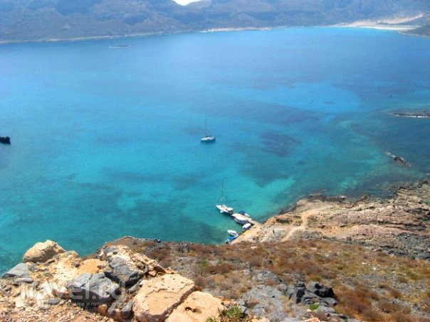 Остров Крит - бухта Балос и крепость Грамвуса / Греция