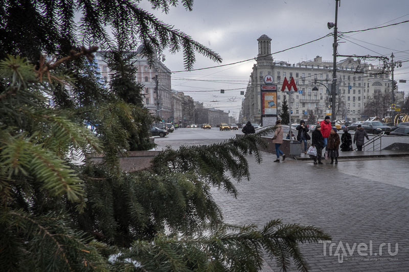Новогодняя Москва глазами мизантропа / Фото из России