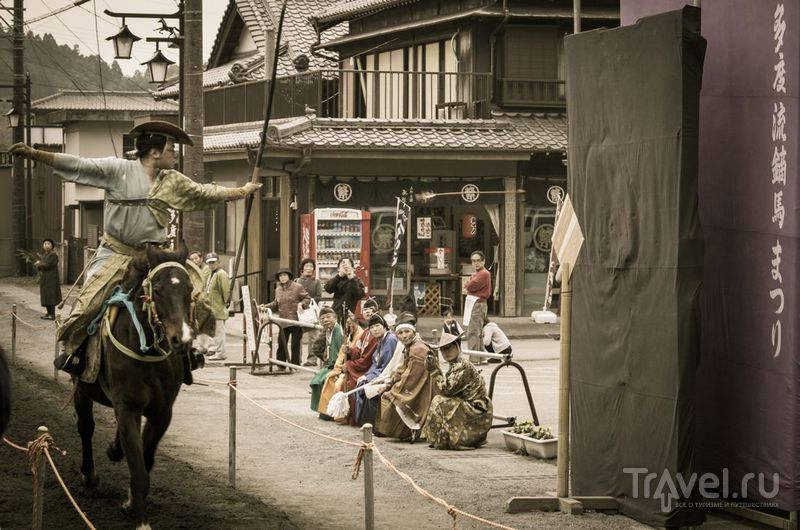 Ябусамэ - японское искусство конной стрельбы из лука / Фото из Японии