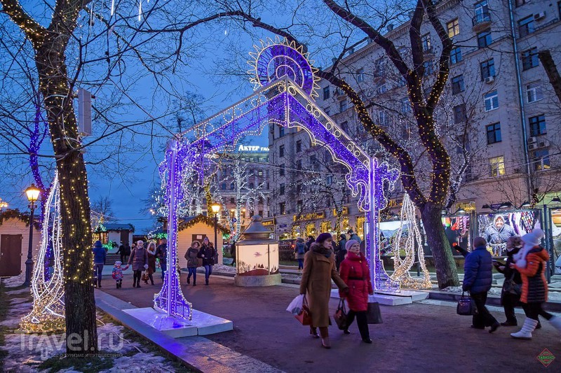 Новогодняя Москва / Фото из России
