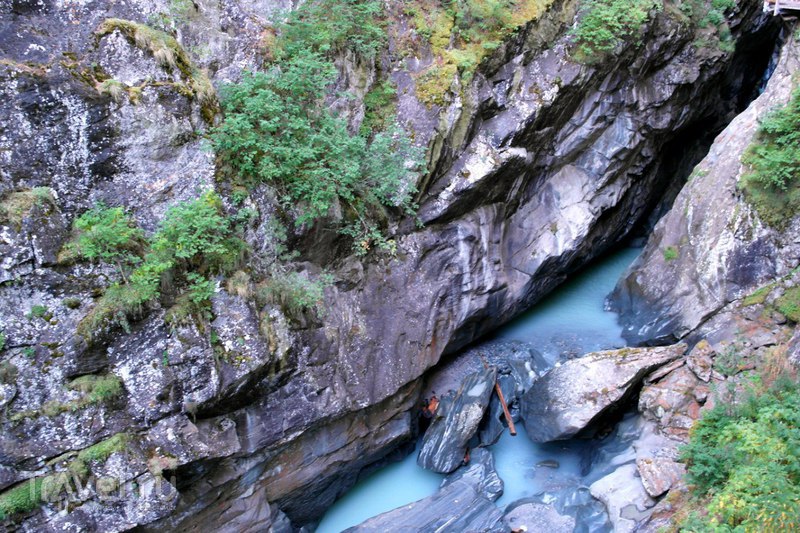 Церматт, Швейцария - Горное ущелье (Gornergorge) / Швейцария