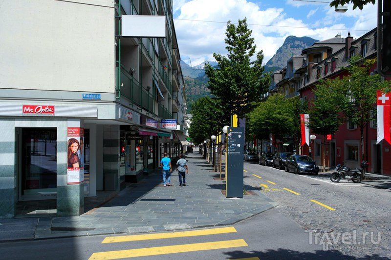 Бриг, Швейцария - Прогулка и знакомство с городом / Швейцария