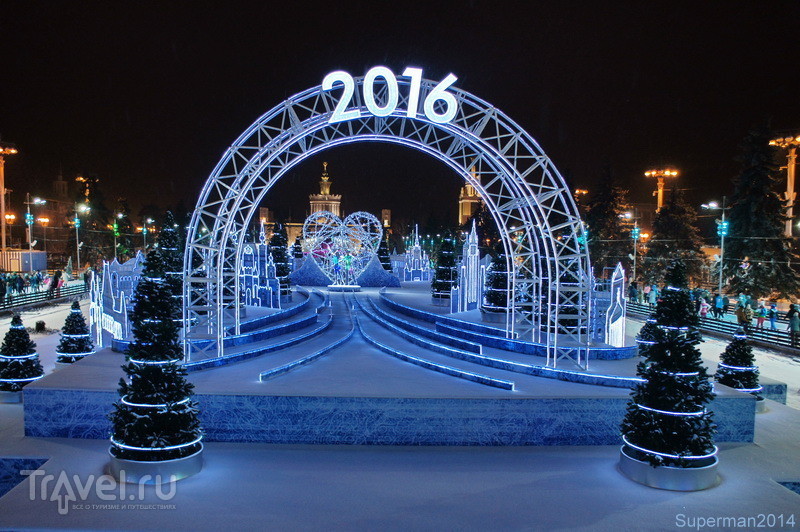 Новогодняя Москва 2015-2016 / Россия