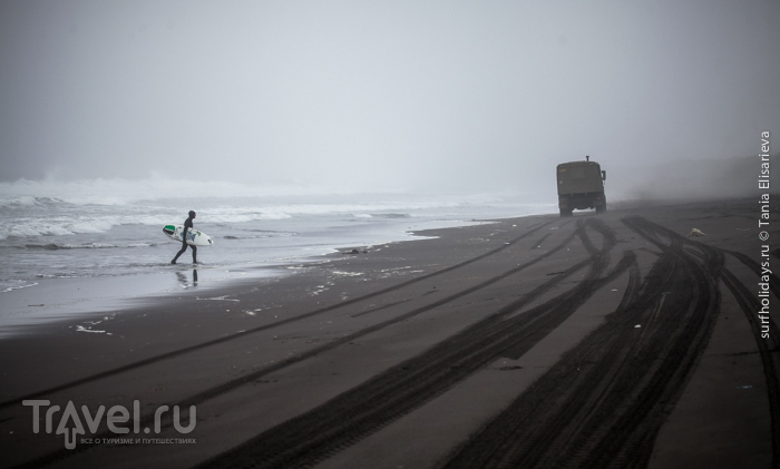 Серфинг на Курилах. Остров Итуруп / Россия