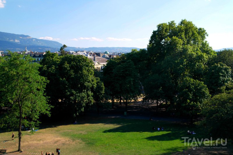 Женева, Швейцария - От исторического центра к парку Бастионов / Швейцария