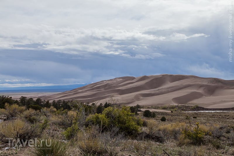 Национальный парк Great Sand Dunes / Фото из США