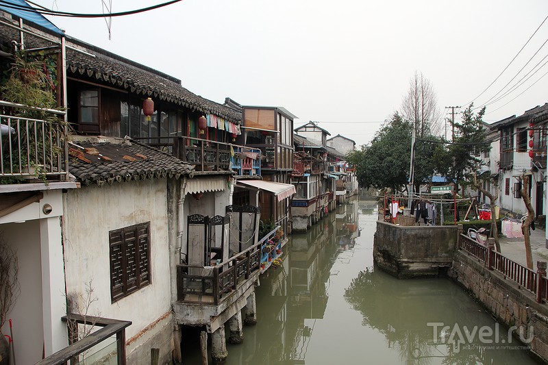 Шанхай. Деревня на воде Чжу Цзя Цзао (ZhuJiaJiao) / Фото из Китая
