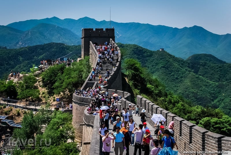 Великая Китайская стена. Участок Бадалин / Фото из Китая