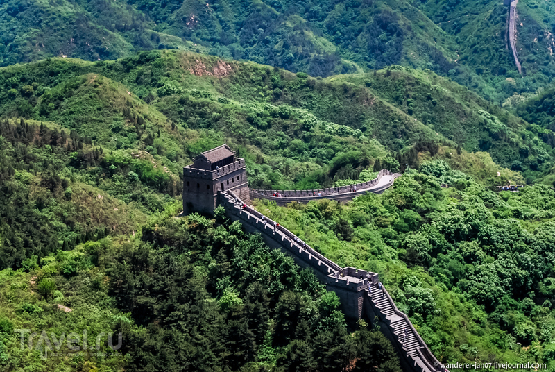 Великая Китайская стена. Участок Бадалин / Фото из Китая