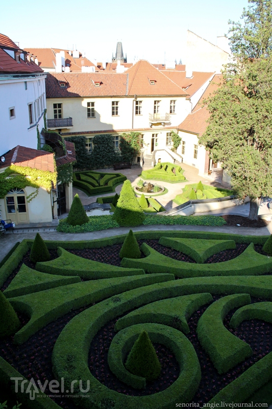 Сад Вртба - секретный пражский сад в стиле барокко / Чехия