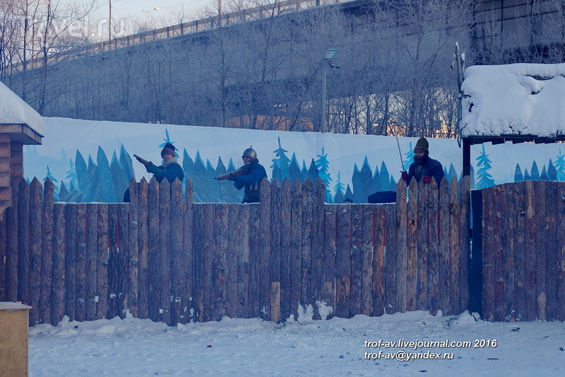 Оборона Медвежьей заставы, Беловодье-2016, Омск / Фото из России