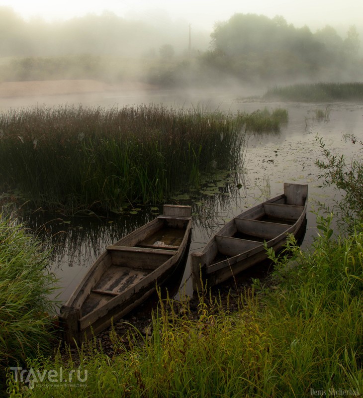 Река Угра и Персеиды / Фото из России