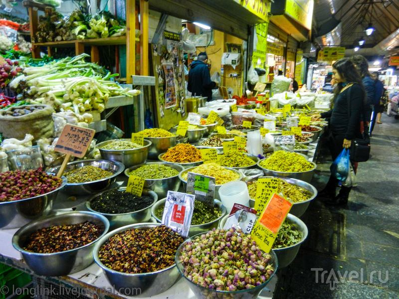 Рынки Махане Иегуда, Кармель и старый рынок в Вифлееме / Израиль