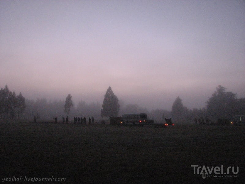В стране антиподов. Воздухоплаватели. Утро туманное / Фото из Новой Зеландии