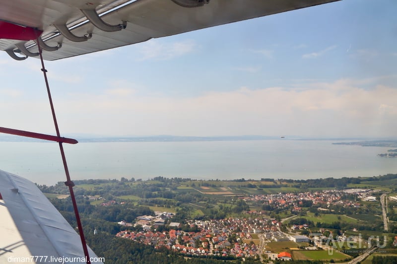 Полет на Ан-2 над Боденским озером / Германия