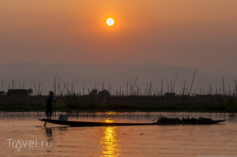 Бирма. Рыбаки озера Инле / Фото из Мьянмы