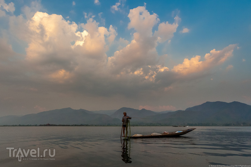 Бирма. Рыбаки озера Инле / Фото из Мьянмы