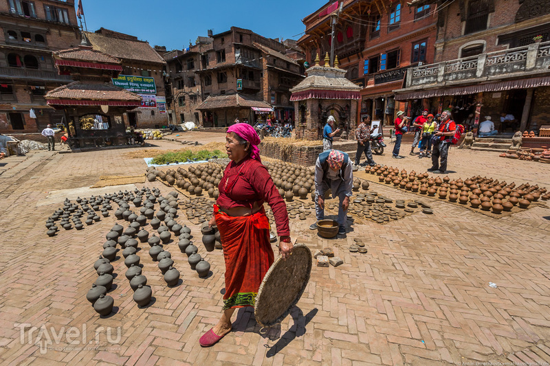 Неизвестные Гималаи. В поисках охотников за медом диких пчёл. Бхактапур / Фото из Непала