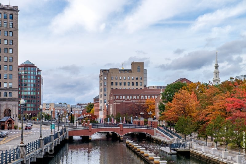 Осень в Новой Англии, штаты Род-Айленд и Коннектикут / Фото из США