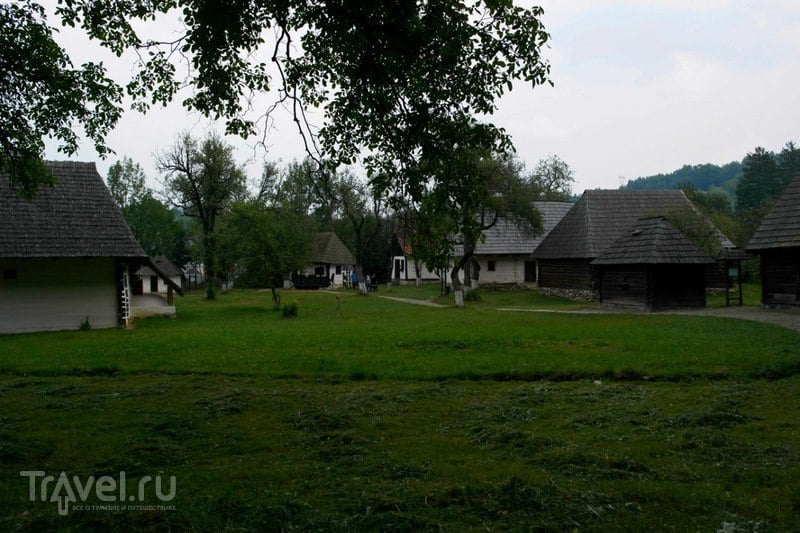 Как выглядели деревни в Румынии. Бран - музей под открытым небом / Румыния