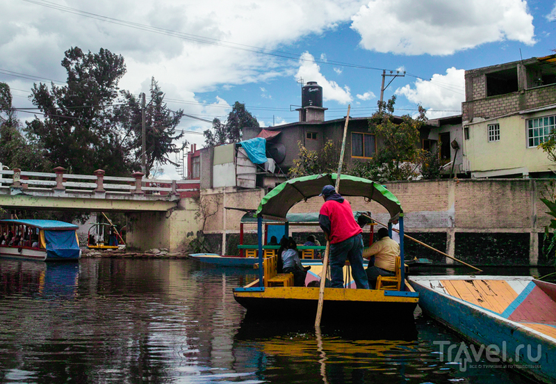 Xochimilco - мексиканская Венеция / Фото из Мексики