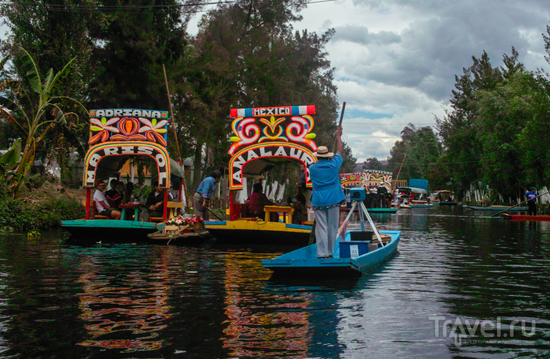 Xochimilco - мексиканская Венеция / Фото из Мексики