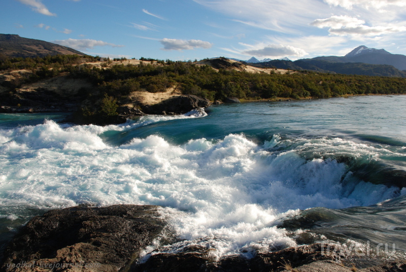 Чили - сбыча мечт! Карретера Аустраль. Река Бакер - водопад и рафтинг / Фото из Чили