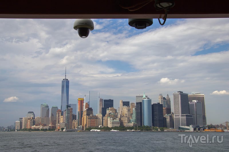 Нью-Йорк, Нью-Йорк. Паром и вид на 360 градусов / Фото из США