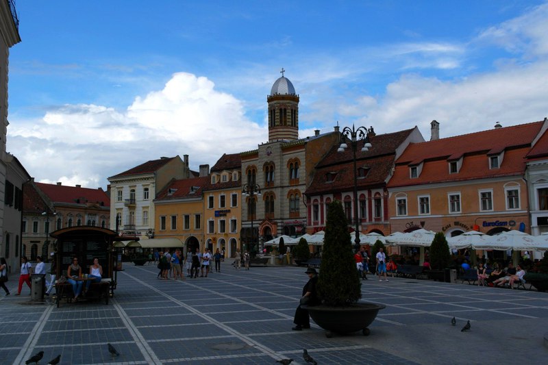 Брашов, Румыния - Прогулка из административного центра к историческому / Румыния
