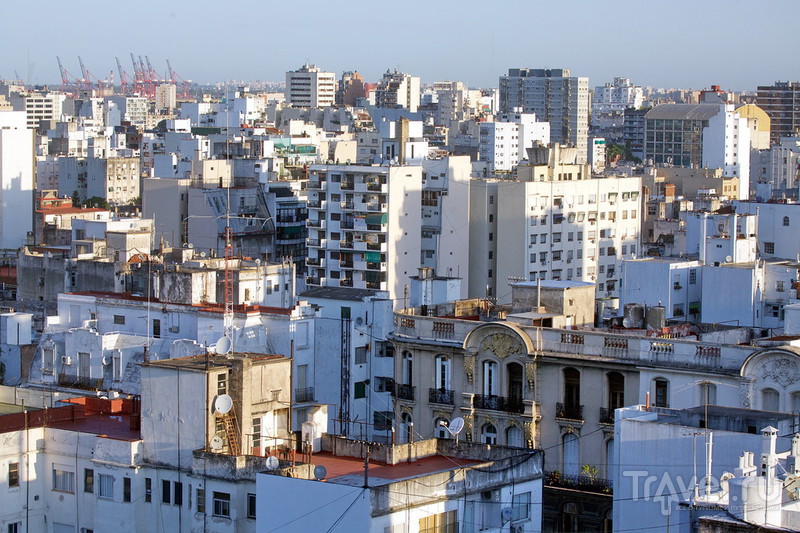 Буэнос Айрес, вид города сверху / Фото из Аргентины