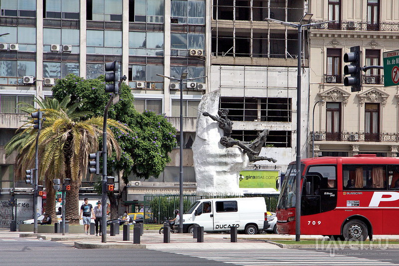 Проспект 9 июля в Буэнос-Айресе / Фото из Аргентины