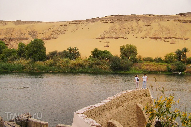 Река Нил, Ливийская пустыня и Ботанический сад в Асуане / Египет