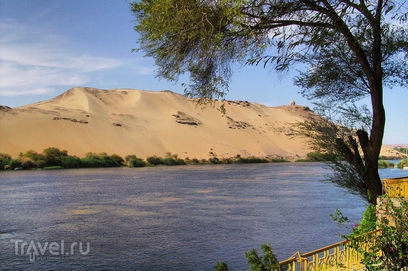 Река Нил, Ливийская пустыня и Ботанический сад в Асуане / Египет