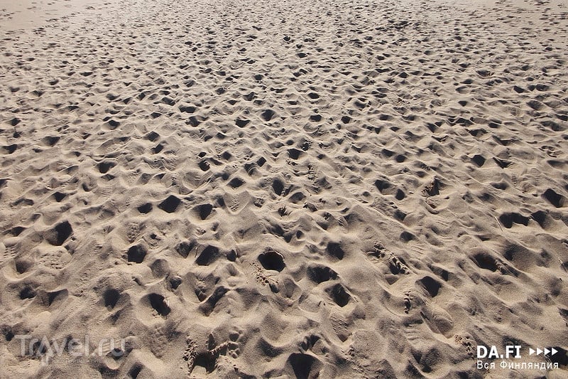 Самый большой песчаный пляж Финляндии / Фото из Финляндии