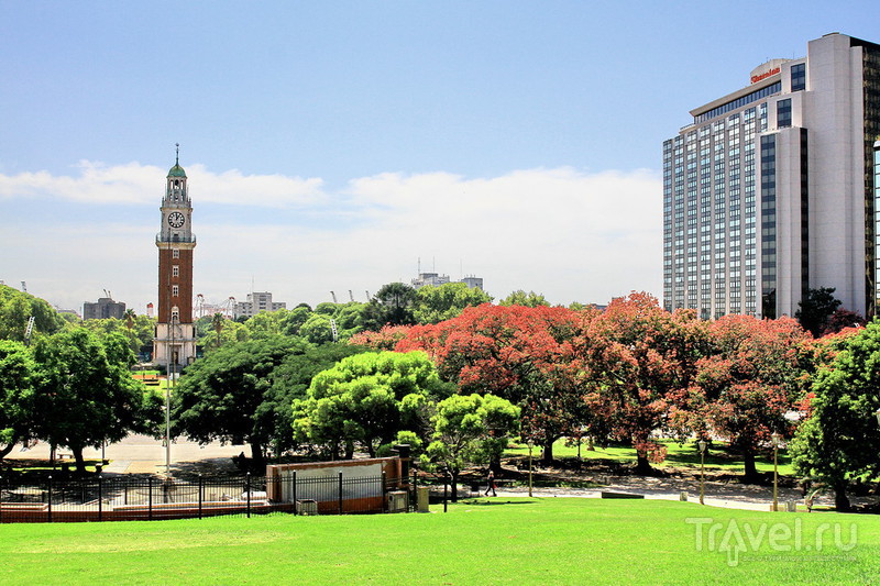 Площадь и парк Сан-Мартина / Фото из Аргентины