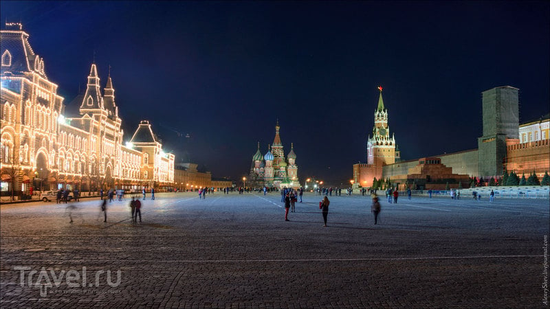 По вечернему центру Москвы / Фото из России
