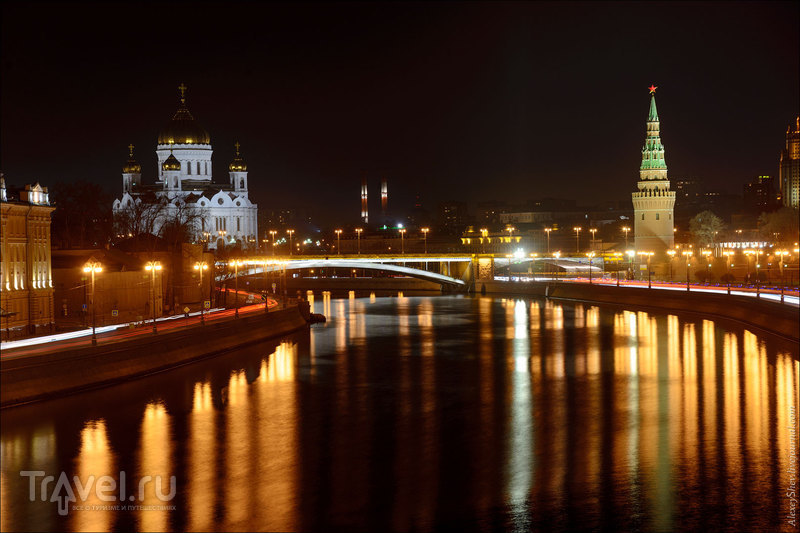 По вечернему центру Москвы / Фото из России