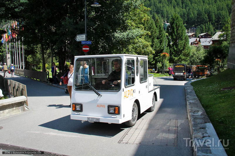 Церматт - город без автомобилей / Фото из Швейцарии