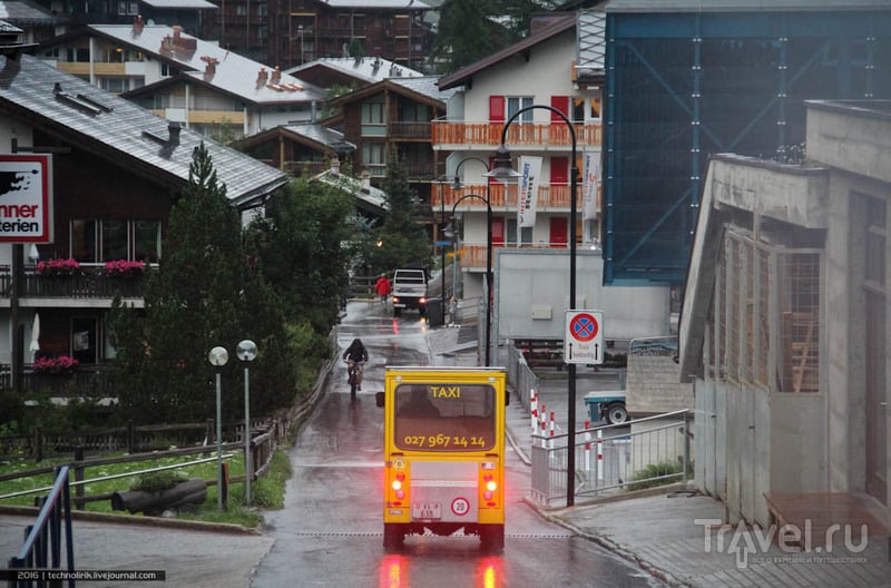 Церматт - город без автомобилей / Фото из Швейцарии