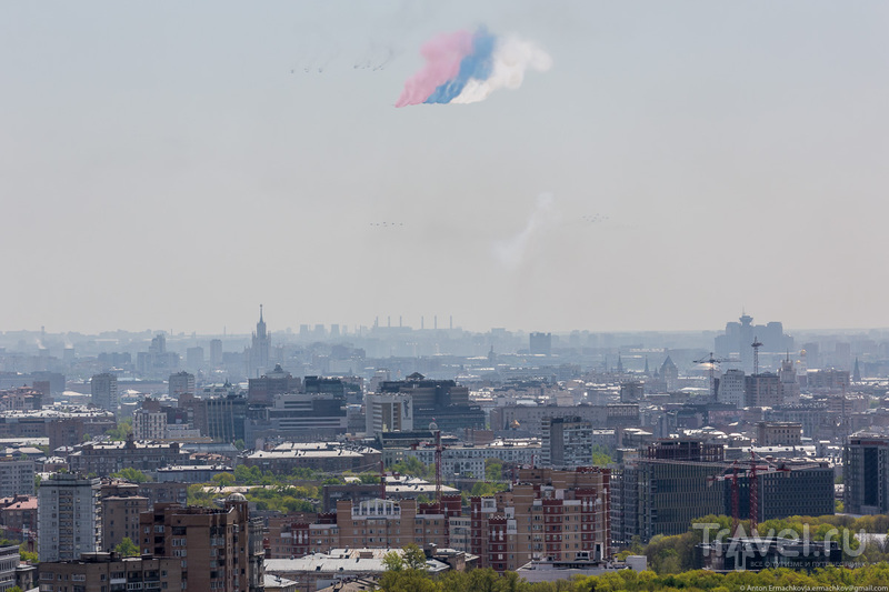Воздушная часть Парада Победы 9 мая 2015 года / Фото из России
