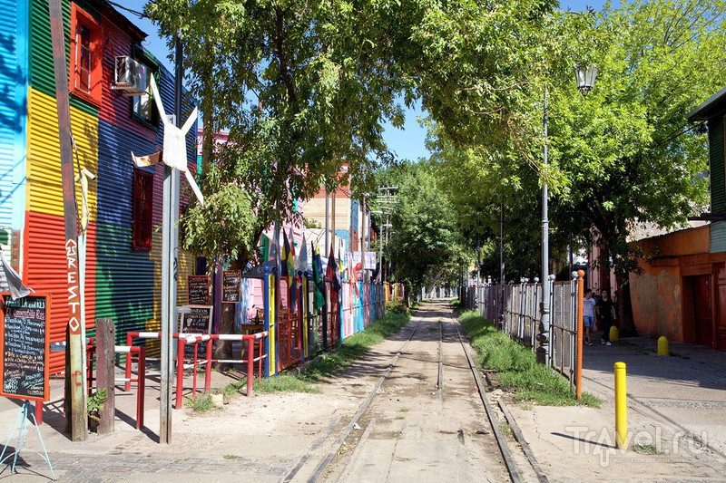 Ла-Бока - самый яркий район Буэнос-Айреса / Фото из Аргентины