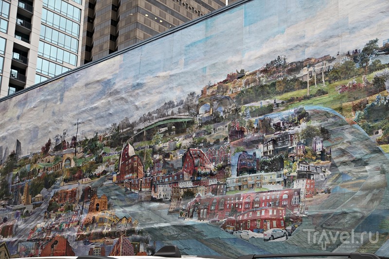 "Разрисованные" стены Филадельфии / Фото из США