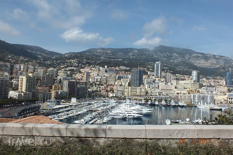 Монако. Туристический паровозик / Монако