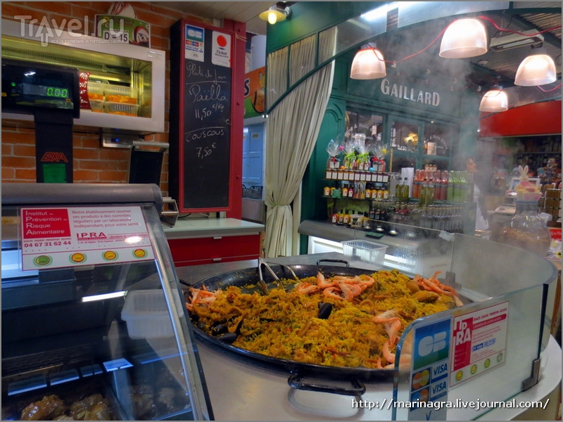Поесть, как бог, во Франции: крытый рынок в Нарбонне / Фото из Франции