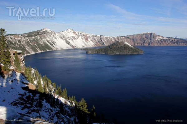 Что посмотреть в Орегоне: Национальный парк Crater Lake / Фото из США