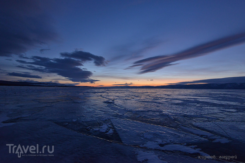История одного заката на Байкале / Фото из России