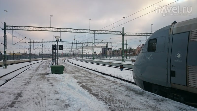 На поездах через Швецию / Швеция