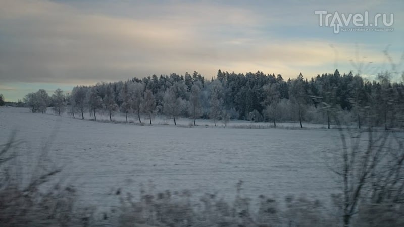 На поездах через Швецию / Швеция
