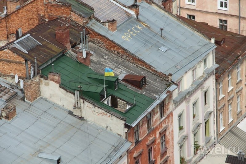 Крышами Львова. Крыши для влюбленных / Украина