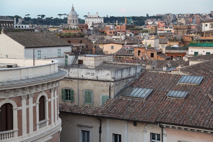 Крыши Рима / Италия